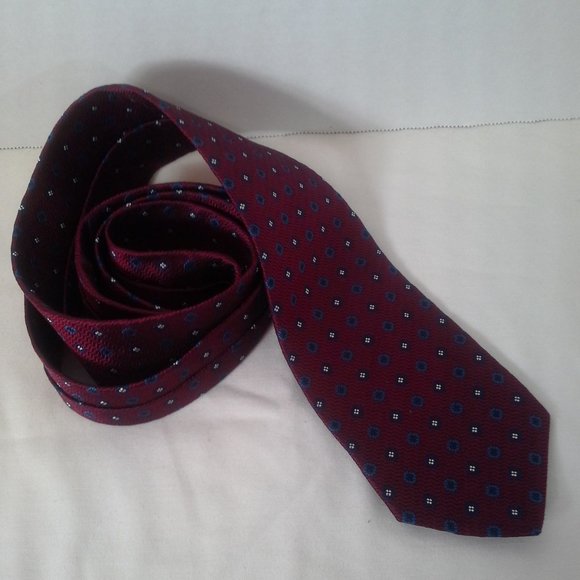 Brooks Brothers mens tie 3.25inx58in 346 Red wavy - Picture 8 of 8